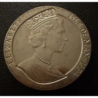 1 крона 1994 Остров Мэн. Год собаки.