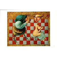 Почтовая открытка "Фотомоделька"