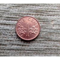Werty71 Сингапур 1 цент 1995