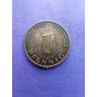 Германия ФРГ 1 пфенниг 1985 F