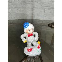 Статуэтка фарфоровая клоун. Много Лотов с рубля