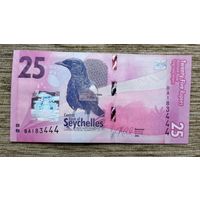 Werty71 Сейшельские острова Сейшелы 25 рупий 2016 UNC банкнота