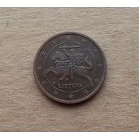 Литва, 2 евроцента 2015 г.