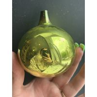 Ёлочная игрушка шарик СССР