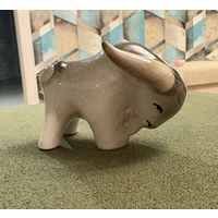 Статуэтка Фарфоровая Бык . ЛФЗ