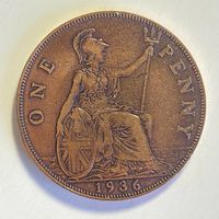 Великобритания 1 пенни 1936