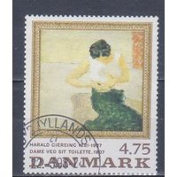 [2320] Дания 1991. Культура.Искусство.Живопись. Гашеная марка.