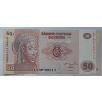 Конго 50 франков 2007 года UNC
