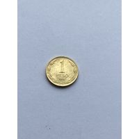 1 песо 1990 г., Чили