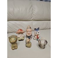 Резиновые игрушки- пищалки ссср