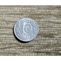 Werty71 Испания 10 сентимо 1959 Франко