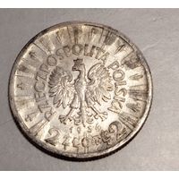 Польша 2 злотых 1934. Пилсудский