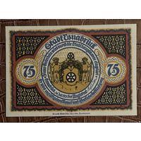 Нотгельд 75 пфеннигов 1921 год. Оснабрюк. Веймарская республика