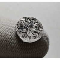 Денарий 1557г., Сигизмунд II Август, R3, лот треб-7,4
