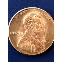 1 цент США 2005, брак