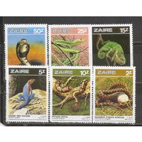 ФФ1 Заир 1987 Фауна