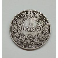 1 марка 1887г Германия