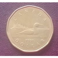 Канада 1 доллар, 1990-2003