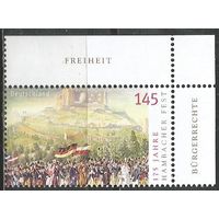 Германия. 175 лет празднования Гамбахского фестиваля. 2007г. Mi#2603.