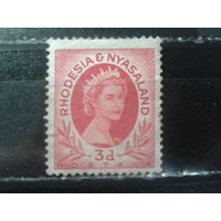 Родезия и Ньсаленд, 1954. Королева Елизавета II