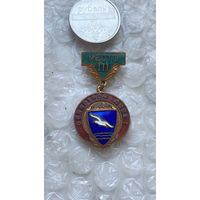 Значок Буревестник, областной совет, 3 место