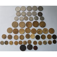 Монеты СССР, погодовка с 1924 по 1957 год 54 шт без повторов