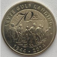 Филиппины 5 писо 2014 г. 70 лет сражению в заливе Лейте