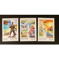 Россия 2011. Регионы. 3 марки 1465-67 (834)