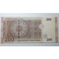 Сирия, 200 фунтов 2021 г. Серия L/10. UNC.