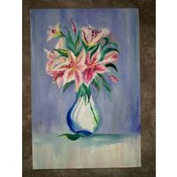 Картина Букет лилий (репродукция)