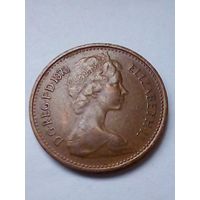 Великобритания 1/2 пенса 1973 г