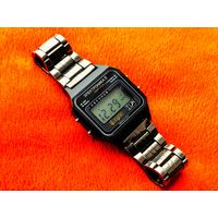 Электронные часы. Электроника 5, браслет Orient в подарок. Торг есть. (Nо 5).