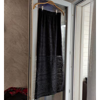 Юбка чёрная кружевная XS