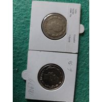 Монеты Эквадор 2 шт