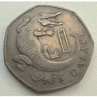 Гамбия 1 даласи  1987  3-3-2