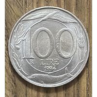 100 Лир Италия 1994г.