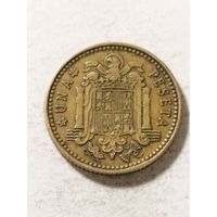 Испания 1 песета 1966(68)
