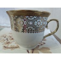 Чашка чайная, фарфор, позолота