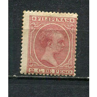 Испанские колонии - Филиппины - 1890 - Король Альфонсо XIII 2Cs - [Mi.126] - 1 марка. MH.  (Лот 15JT)-T25P3