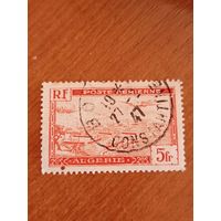 1946 французская колония Алжир архитектура порт корабли флот авиация самолет (4-7)