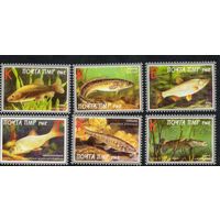 ПМР Приднестровье 2015. Рыбы. 6 марок (508)