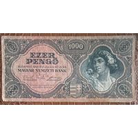 Банкнота Венгрия 1000 пенго 1945 год.