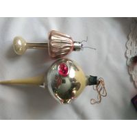 Ёлочные игрушки СССР.