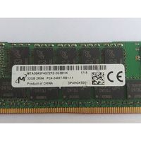 Оперативная память ECC Registered Micron 32GB DDR4 PC4-19200 MTA36ASF4G72PZ-2G3. Серверная. Перед покупкой убедитесь, что ваше железо поддерживает registered. Время на проверку.