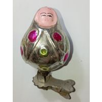Ёлочная игрушка - Матрёшка , СССР