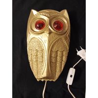 Светильник ночник из СССР Сова-Филин