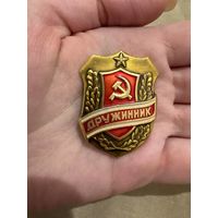 Дружинник значок