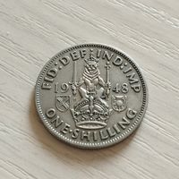 Великобритания 1 шиллинг 1948г.