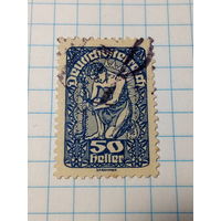 Марка Австрия 1908 год