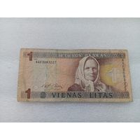 Литва 1 лит